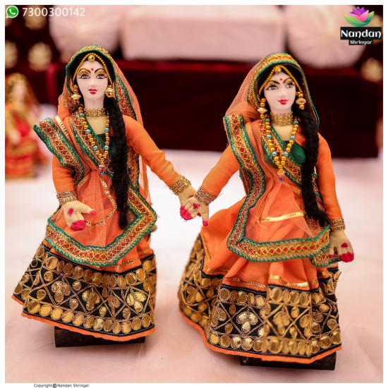 Cloth Gopi Set One Pair - 10 inch