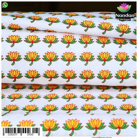 Kamal Talai Vastra - Yellow