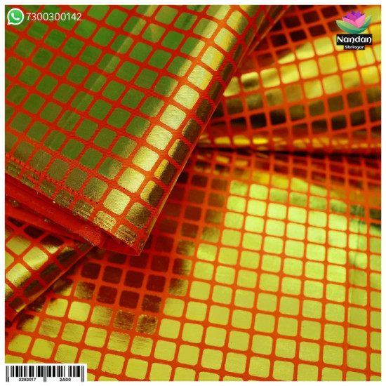 Zari Chap Vastra - Red [ Design 3 ]