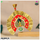 Panna Mayur Mukut - (Silver)