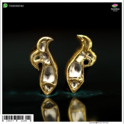 MatsyaKrit Kundal heera (Silver)