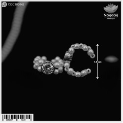 Kada - Panna Moti (Silver)