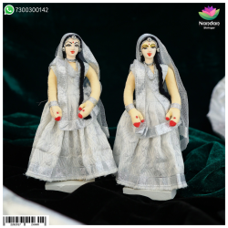 Cloth Gopi Set One Pair - 8 inch Cloth Gopi Set One Pair - 8 inch