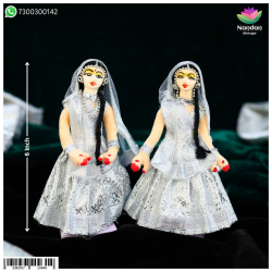 Cloth Gopi Set One Pair - 6 Inch Cloth Gopi Set One Pair - 6 Inch