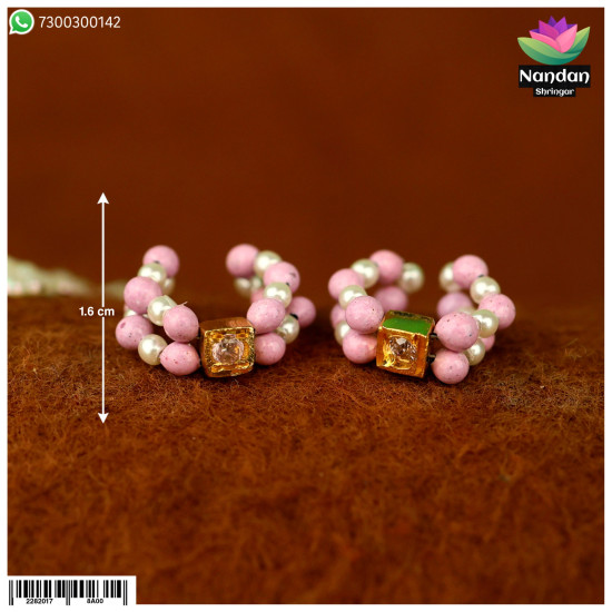 Kada - Gulabi Moti (Silver)