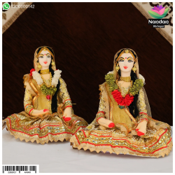 Cloth Gopi Set One Pair - 6 Inch Cloth Gopi Set One Pair - 6 Inch