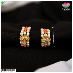 Kada - Kesri Moti (Silver)