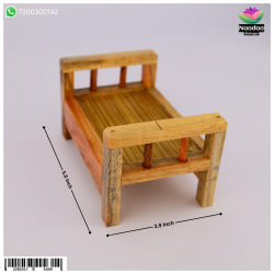 Wooden Shaiya Ji (5.8 Inch) Wooden Shaiya Ji (5.8 Inch)