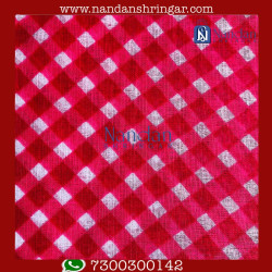 Choufuli Vastra - Red (Patangi)