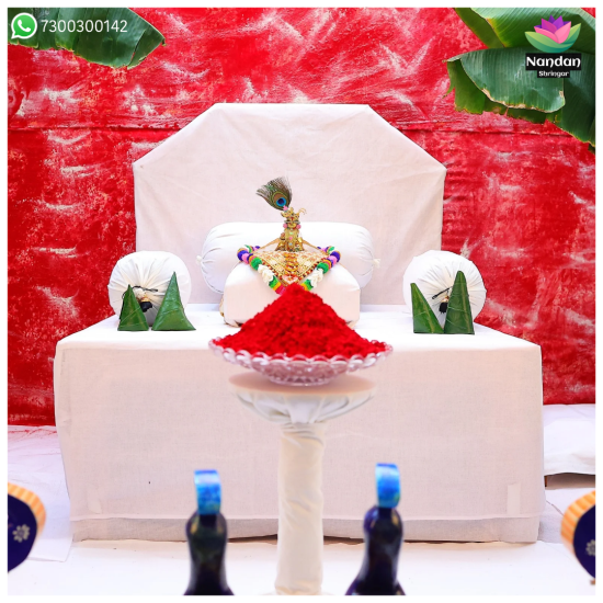 Meenakari Satrangi Holi Shringar 