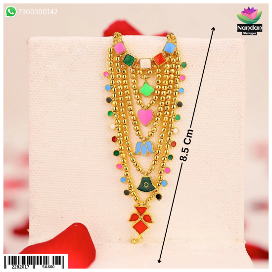 Meenakari Satrangi Haar 