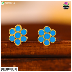 Meenakari Karnfool - (Silver)