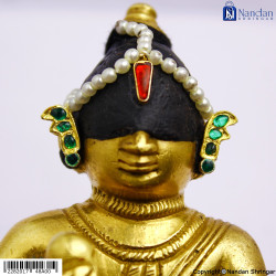 Jadaau MakraKrit Kundal - Panna (Silver)