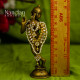 Real Pearl Kundan Haar - (Silver)