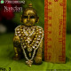 Real Pearl Kundan Haar - (Silver)