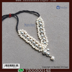 Moti Mala Silver - Real Pearl (No 2)