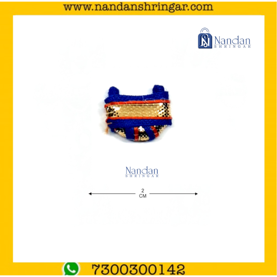 Chhajedar Zari Paag - Small - Various Colors (Pack of 10)