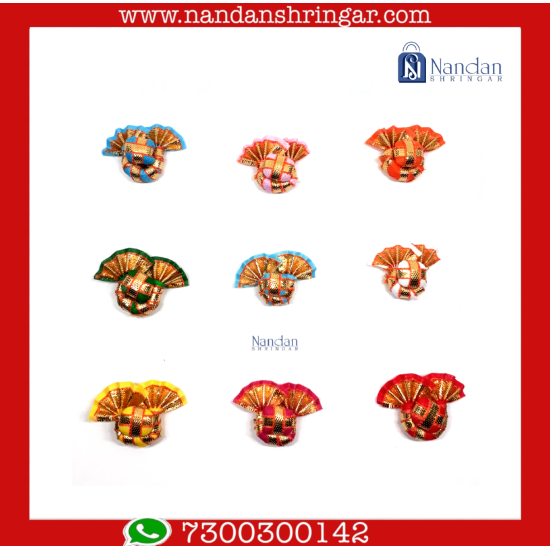 Kulhe Zari Paag - Chitra Ji - Medium - Various Colors (Pack of 10)