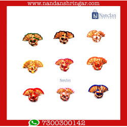 Kulhe Zari Paag - Chitra Ji - Small - Various Colors (Pack of 10)