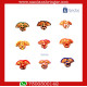 Kulhe Zari Paag - Chitra Ji - Small - Various Colors (Pack of 10)