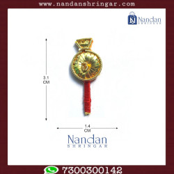 Gol Chandrika - Soneri Zari (Silver)