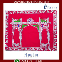 Special Embroidery Pichwai Velvet (Hatri)