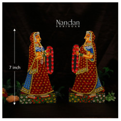 Gopi Mala Pair - Orange (Kesariya)