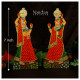 Gopi Matki Pair - Orange (Kesariya)