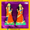 Gopi Matki Pair - Orange (Kesariya)