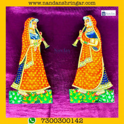 Gopi Shahnaai Pair - Orange (Kesariya)