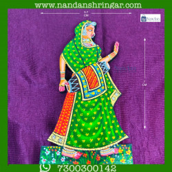 Gopi Dholki Pair - Green (Hara)