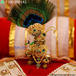 Jadaau Kulhe Jod with Shishfool - Silver (Rath Yatra Special)