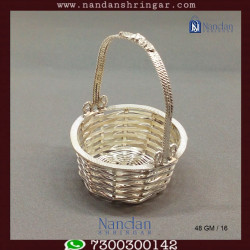 Basket - Fine Silver