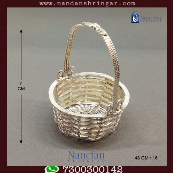 Basket - Fine Silver
