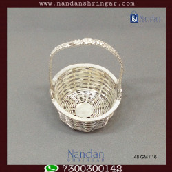 Basket - Fine Silver