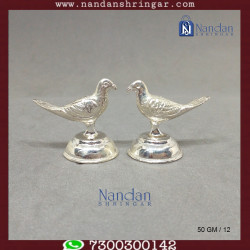 Bird Fine Silver - One Pair