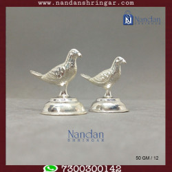 Bird Fine Silver - One Pair