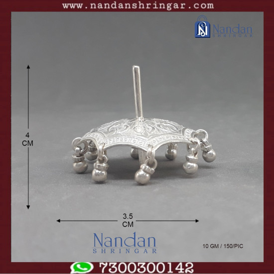 Designer Chakri - Fine Silver