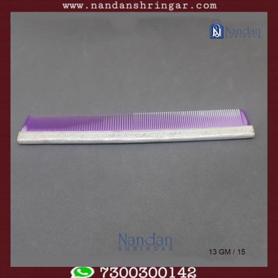 Comb - Fine Silver 