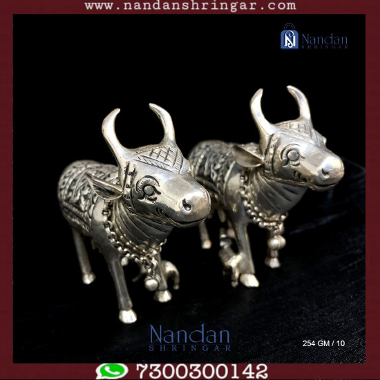 Cow Fine Silver - One Pair