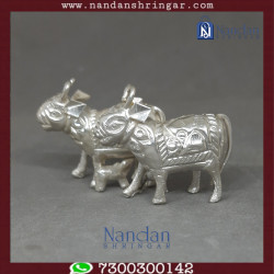 Cow Fine Silver - One Pair