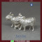 Cow Fine Silver - One Pair