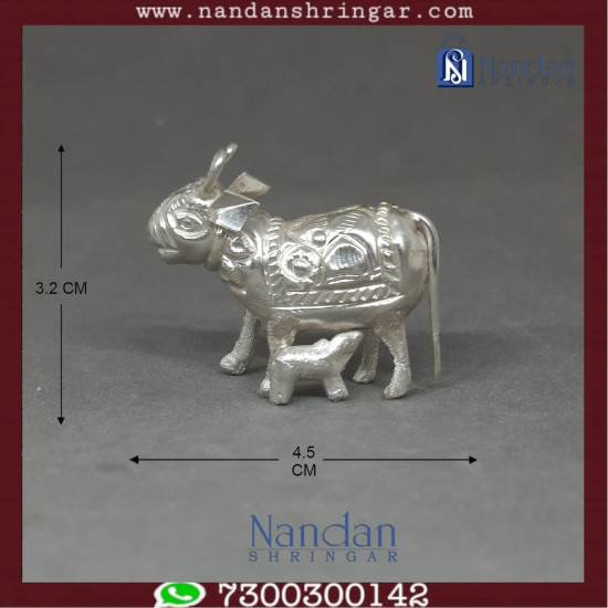 Cow Fine Silver - One Pair