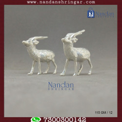 Deer Fine Silver - One Pair