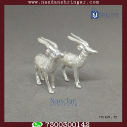Deer Fine Silver - One Pair