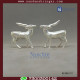 Deer Fine Silver - One Pair
