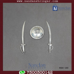 Dhaal Talvar - Fine Silver