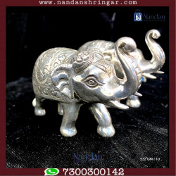 Elephant Fine Silver - One Pair