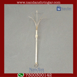 Flower Stick - Fine Silver