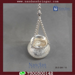 Hanging Handi - Fine Silver